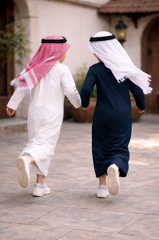 Kids Saudi Thobe | Sultan Blue