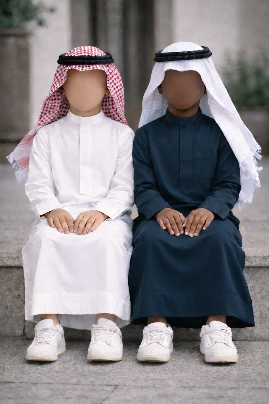 Kids Saudi Thobe | Pure White
