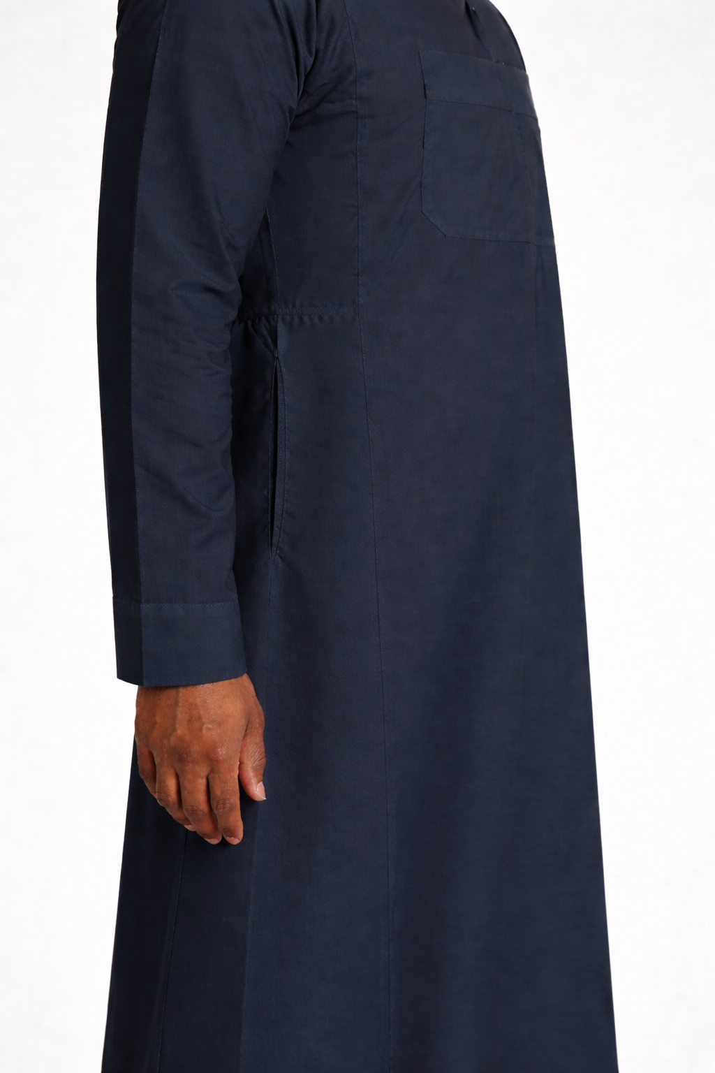Classic Saudi Thobe | Slate Grey